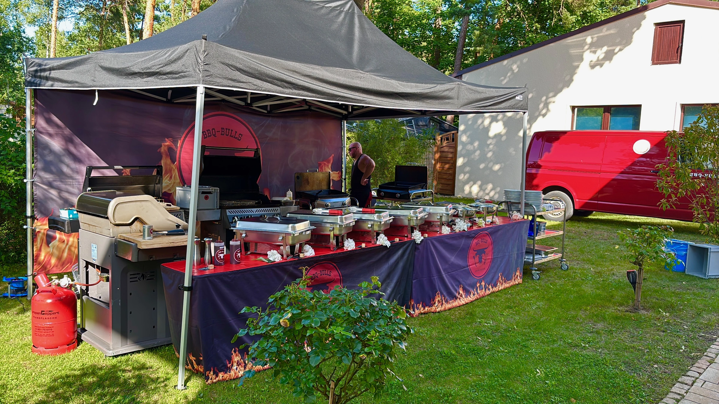 Catering im Grünen