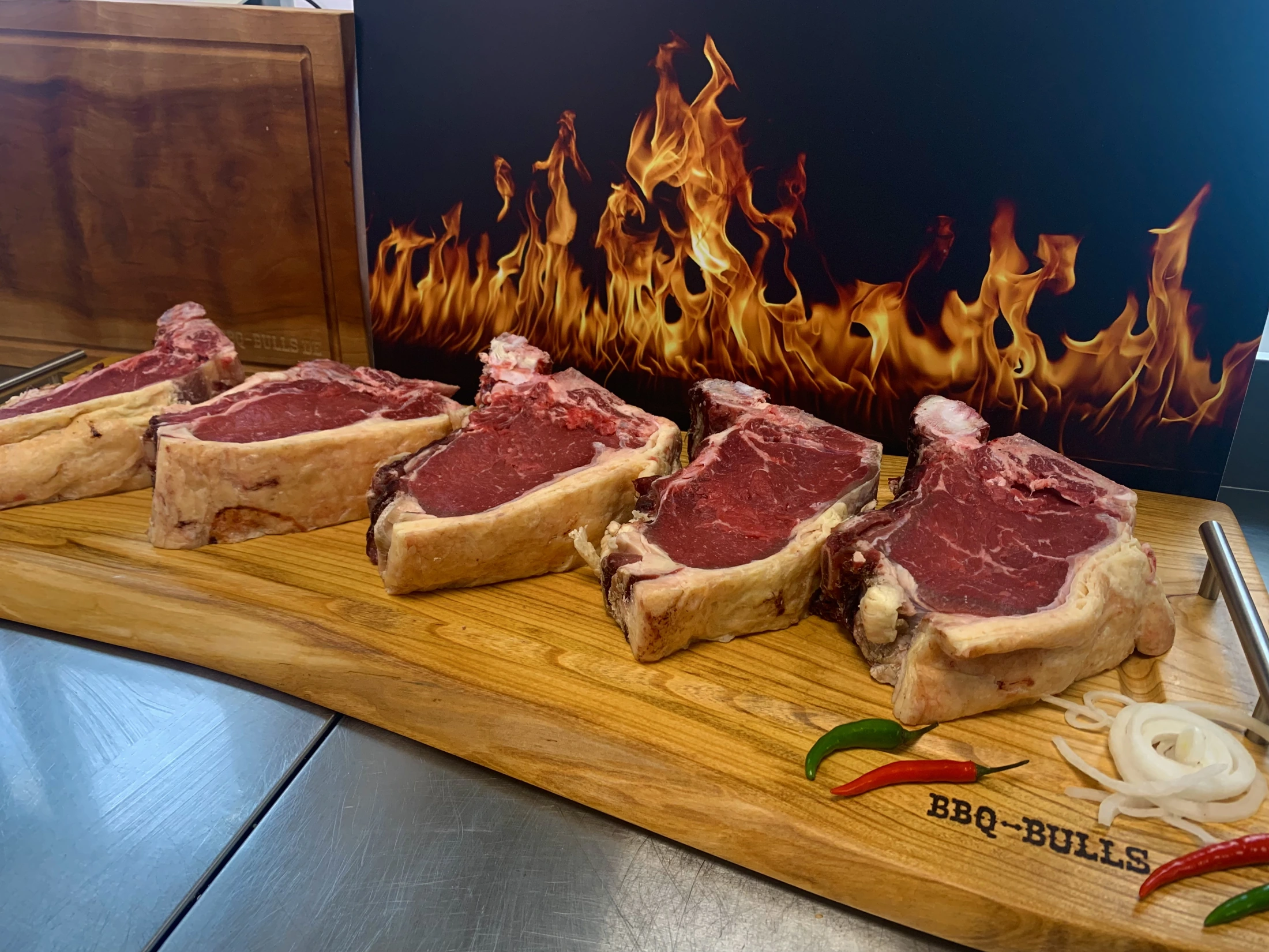 Côte de Bœuf – bereit für den Grill