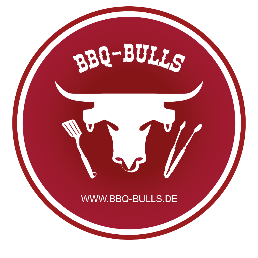 BBQ-Bulls – rot-weißes Original-Logo